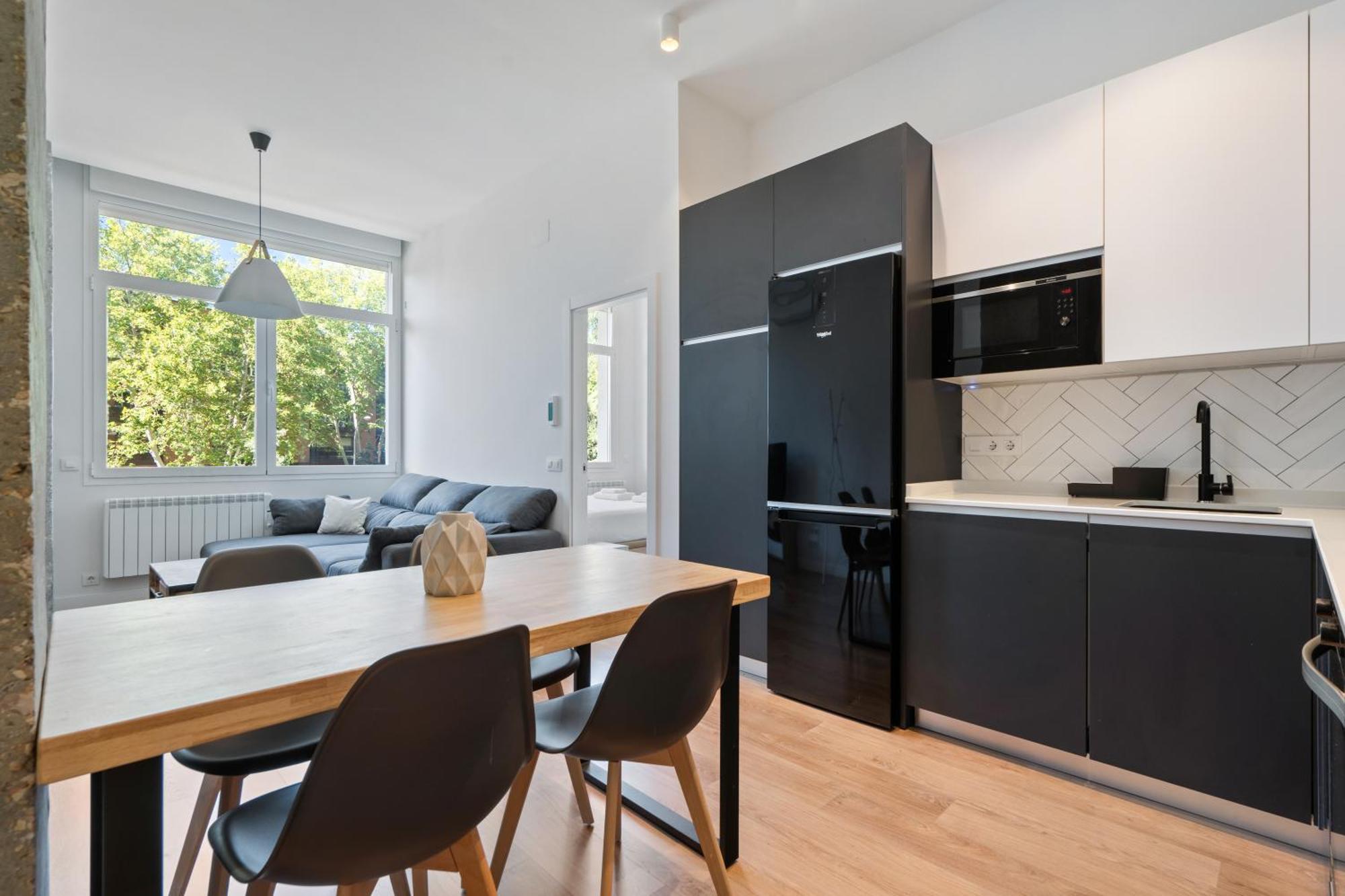 Apartamento Unico Chamartin Madrid Bagian luar foto